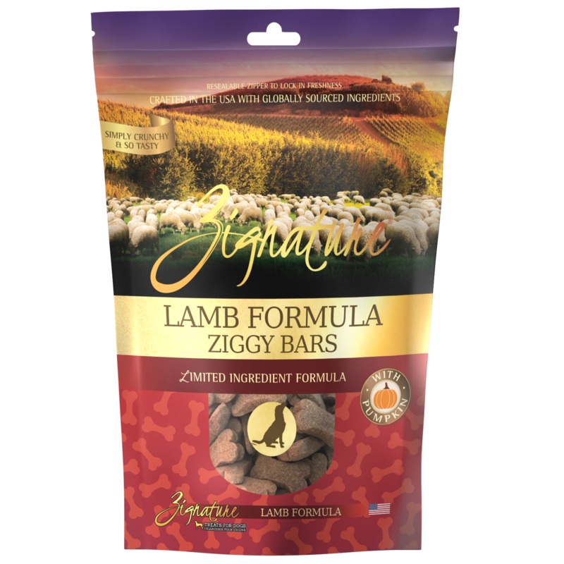 Zignature Ziggy Bars Lamb Formula Dog Treats