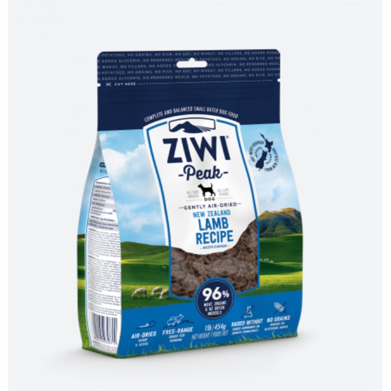 ZIWI Peak Air-Dried Lamb Recipe for Dogs