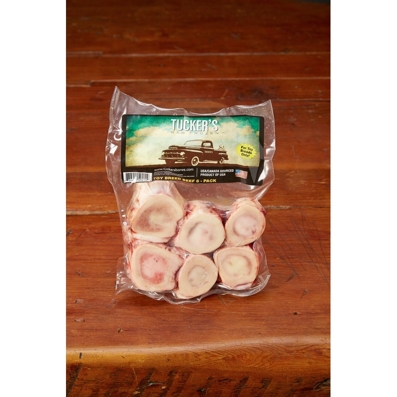 Tucker's - Beef Bones (1" 6 Pack)