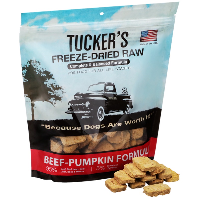 Tucker's Freeze-Dried Raw Beef-Pumpkin Dog Food