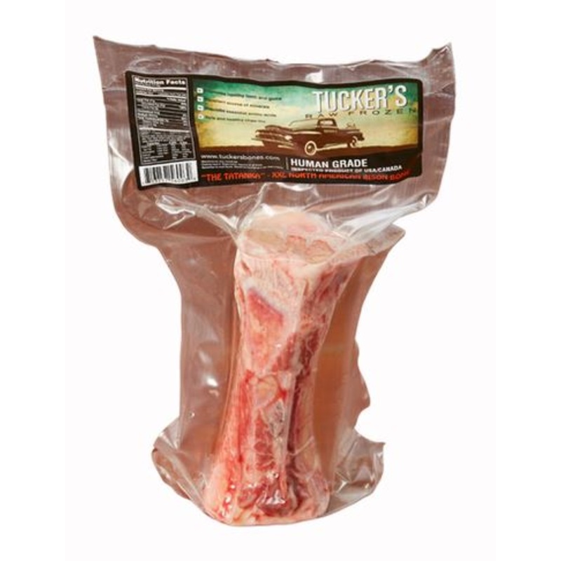Tucker's Raw Frozen Bison Bone  Tatanka Dog Food