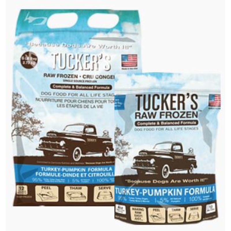 Tucker's Turkey-Pumpkin Complete and Balanced Raw Diets for Dogs