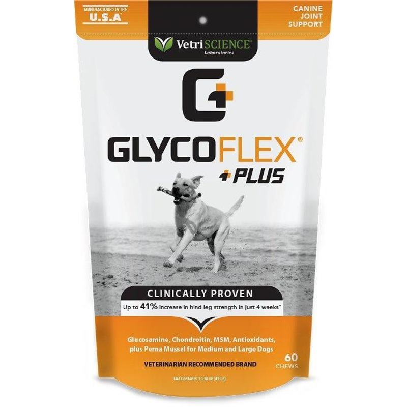 VetriScience GlycoFlex Plus Chews for Medium and Large Dogs