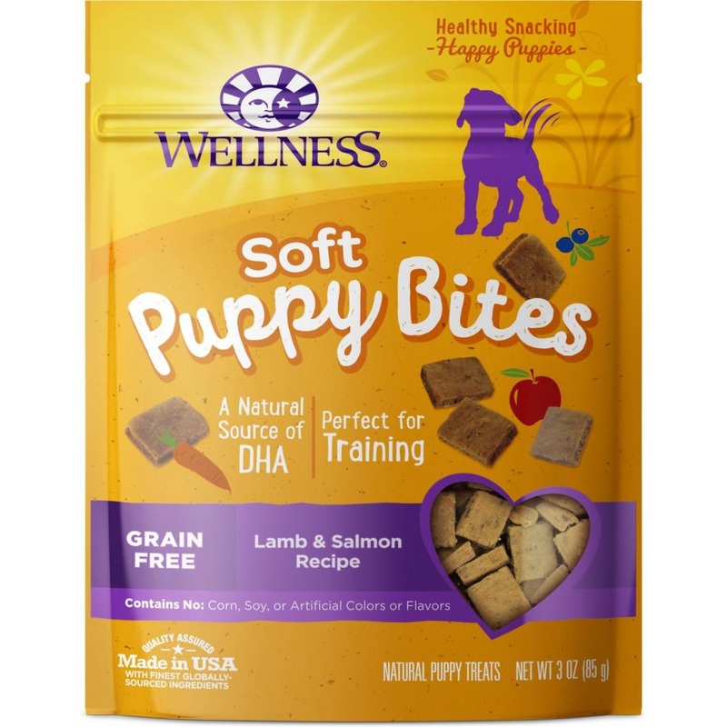 Wellness Soft Puppy Bites Lamb & Salmon Recipe Dog Treats