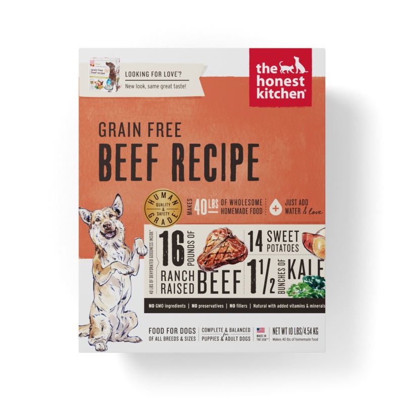 The Honest Kitchen Dehydrated Grain Free Beef All Life Stages Dog Food