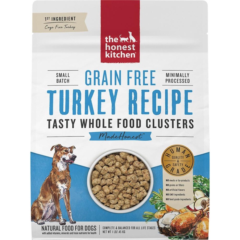 The Honest Kitchen Grain Free Turkey Recipe Whole Food Clusters Dry Dog Food