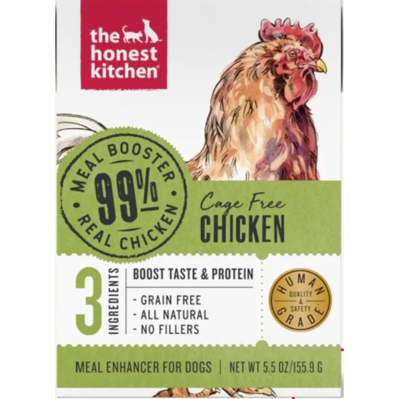 The Honest Kitchen Meal Booster 99% Chicken Dog Food Topper