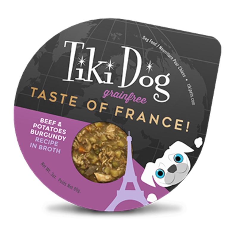 Tiki Dog Petites Taste of the World French Beef Burgundy