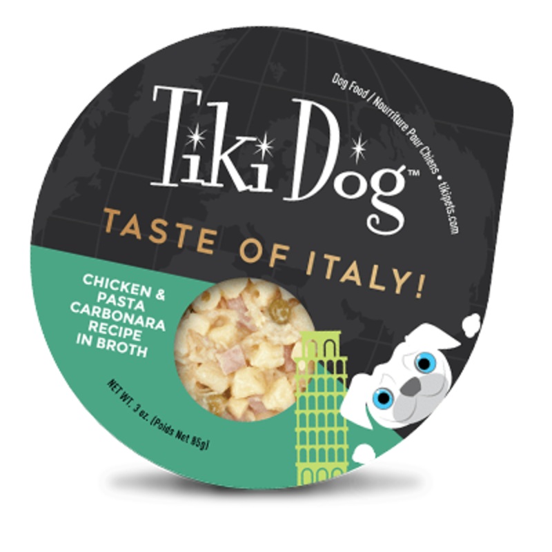 Tiki Dog Petites Taste of the World Italian Carbonara