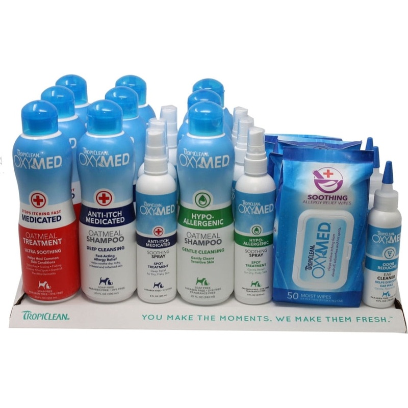 TropiClean OxyMed Display