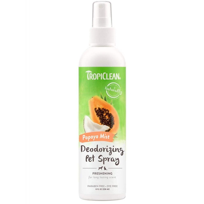 TropiClean Papaya Mist Deodorizing Spray for Pets