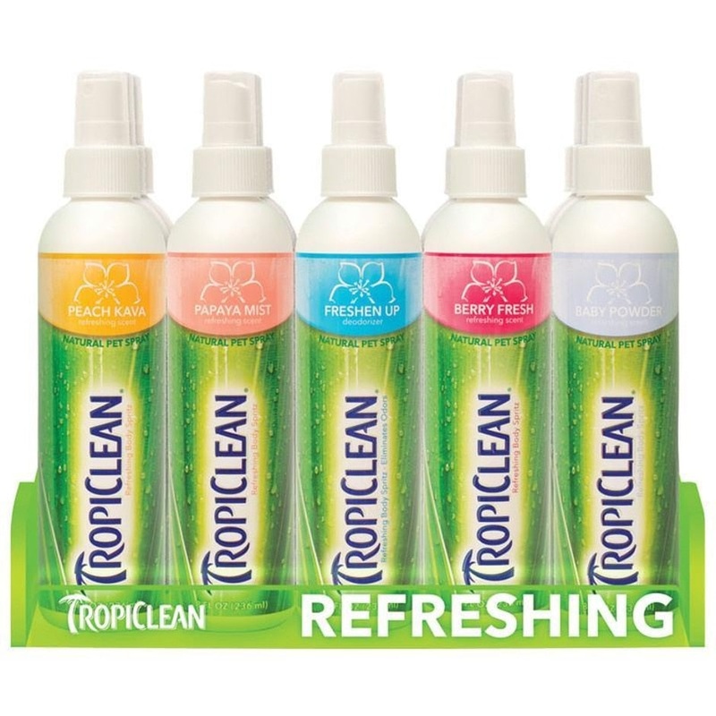 TropiClean Pet Shampoo Display