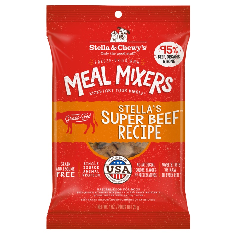 Stella & Chewy's Freeze Dried Raw Stella's Super Beef Meal Mixers