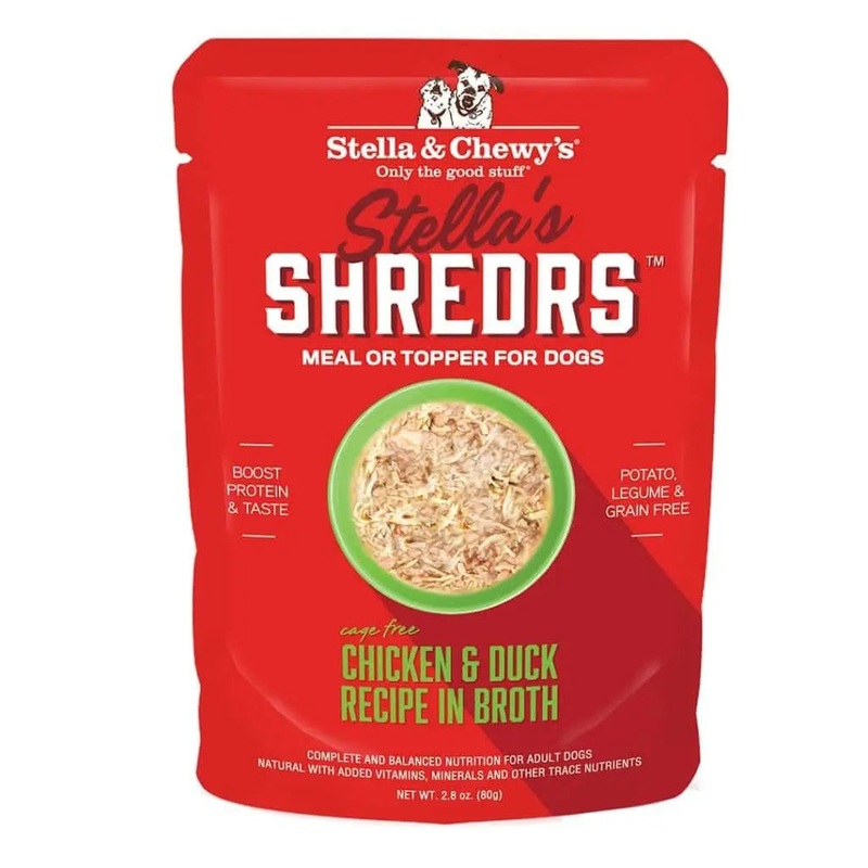 Stella & Chewy's Stellas Shredrs Chicken & Chicken Liver Recipe in Broth