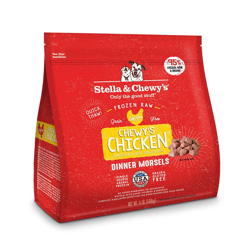 Stella & Chewys Chicken Frozen Raw Dinner Morsels
