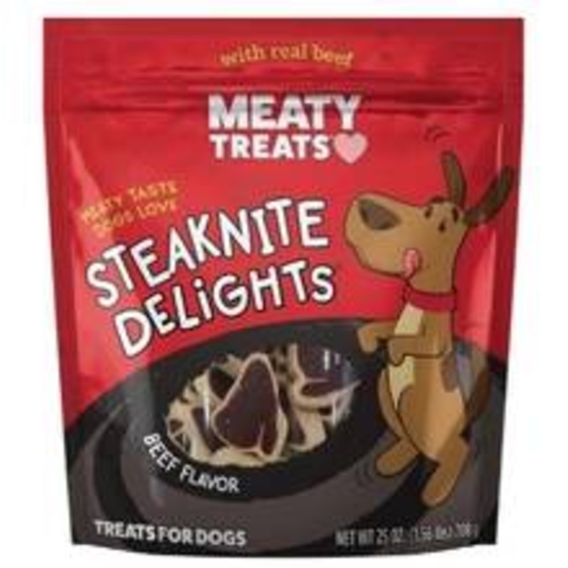 Sunshine Mills Steaknite Delites Gourmet Meaty Treats for Dogs