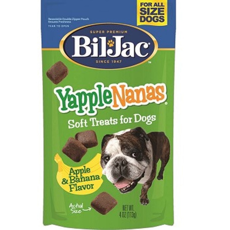 Bil-Jac Yapple Nanas Soft Dog Treats (Liver/Apple/Banana)