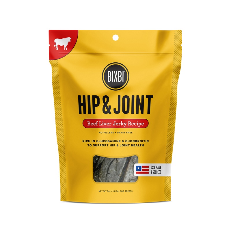 BIXBI Hip & Joint Beef Liver Jerky Treats