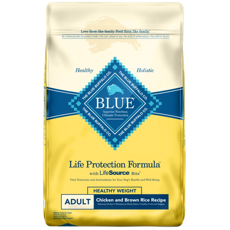 Blue Buffalo Life Protection Healthy Weight Natural Chicken & Brown Rice Recipe Adult Dry Dog Food