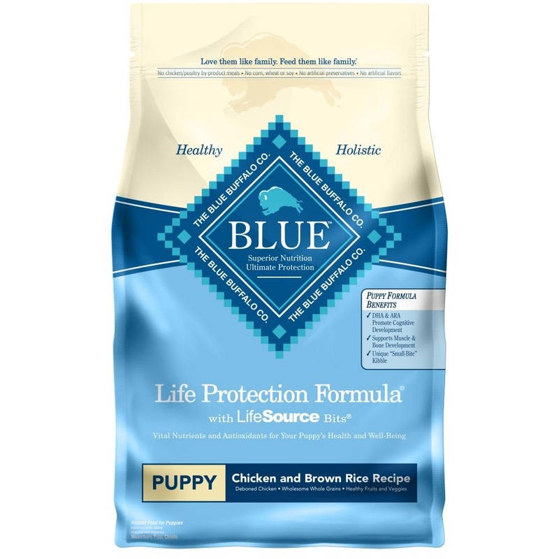 Blue Buffalo Life Protection Natural Chicken & Brown Rice Recipe Puppy Dry Dog Food
