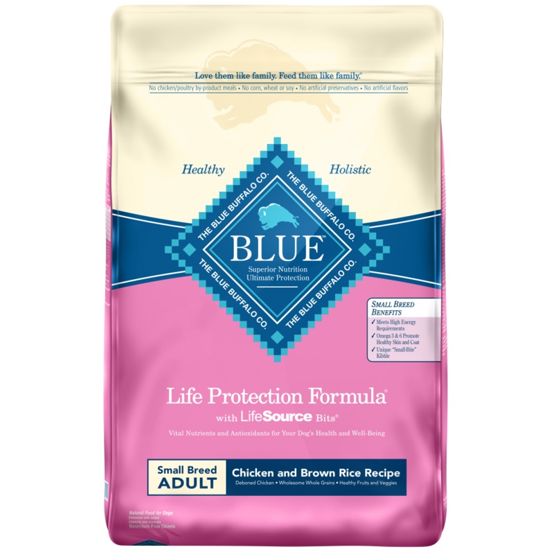 Blue Buffalo Life Protection Natural Chicken & Brown Rice Recipe Small Breed Adult Dry Dog Food