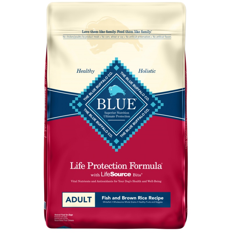 Blue Buffalo Life Protection Natural Fish & Brown Rice Recipe Adult Dry Dog Food