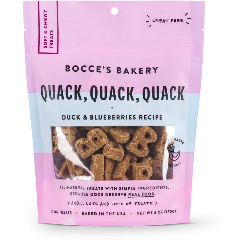 Bocce's Bakery Every Day Quack, Quack, Quack Soft & Chewy Dog Treats