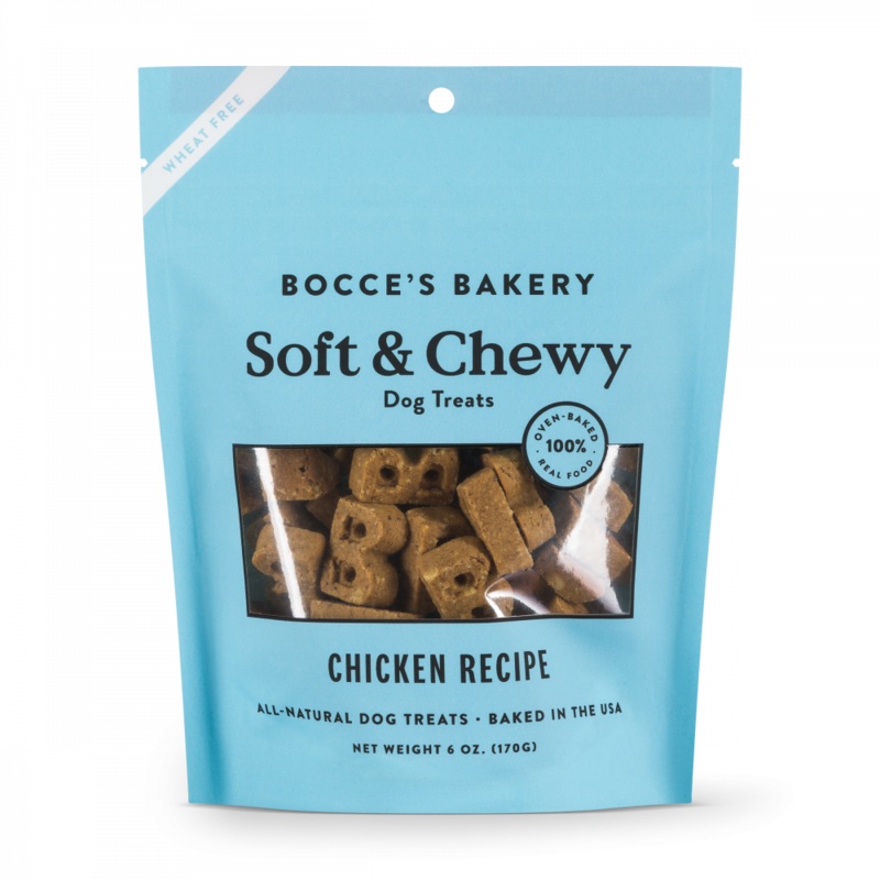 Bocce's Bakery Soft & Chewy Chicken Recipe Dog Treats