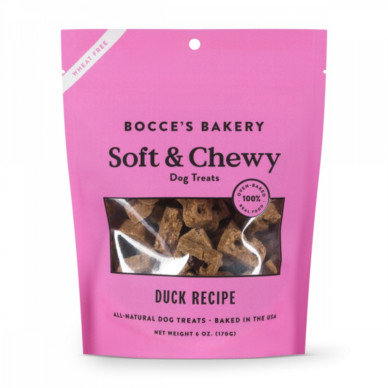 Bocce's Bakery Soft & Chewy Duck Recipe Dog Treats