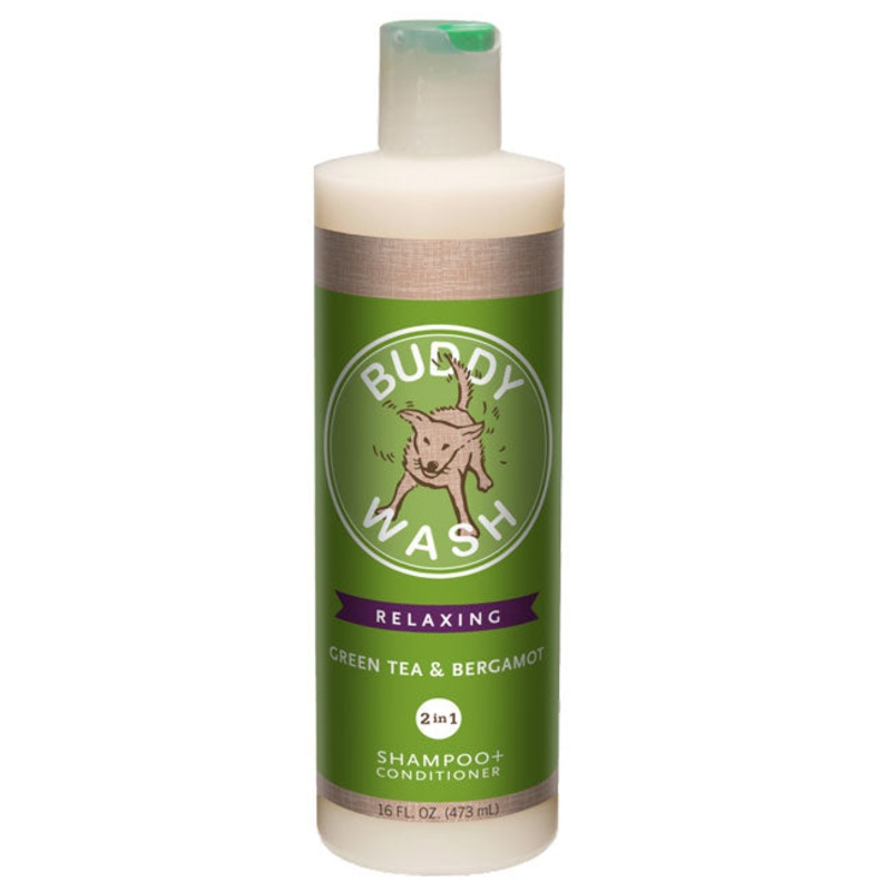 Buddy Wash Green Tea & Bergamot 2-in-1 Shampoo + Conditioner (16 Fl. Oz)