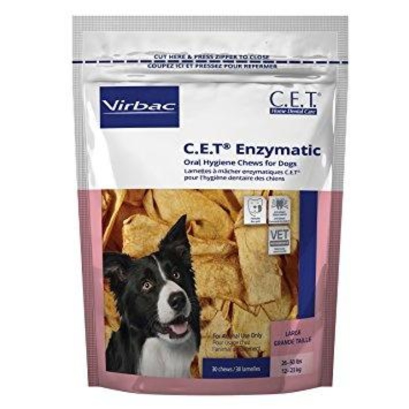 C.E.T. Enzymatic Oral Hygiene Chews for Dogs (Extra Small)