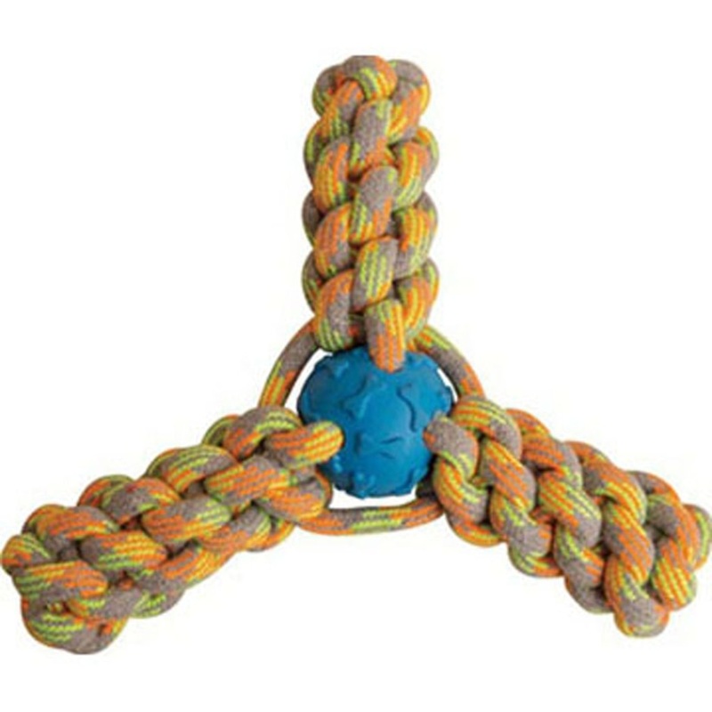 SNUGAROOZ FLING N' FUN ROPE TOY (7 IN, ASSORTED)