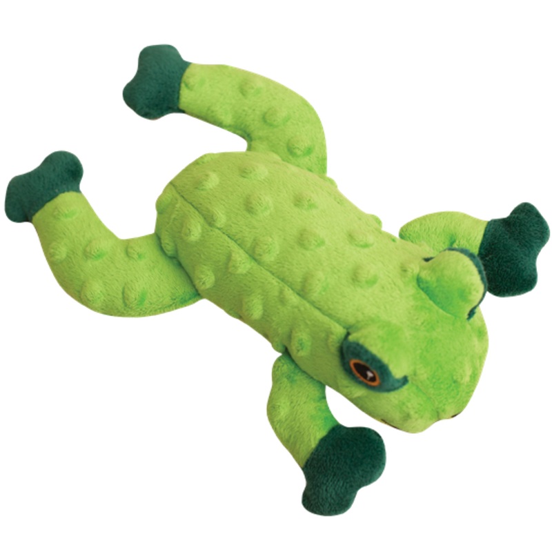 Snugarooz Lilly the Frog Plush Dog Toy (Plush Dog Toy)