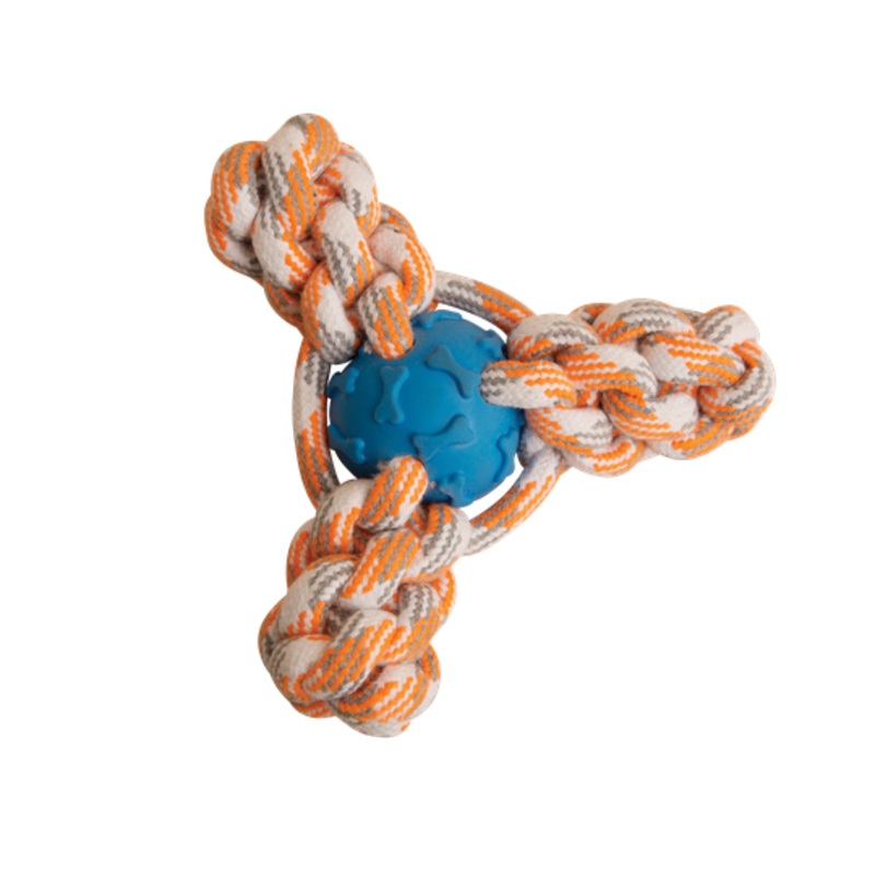 Snugarooz Mini Fling 'N Fun Rope Dog Toy