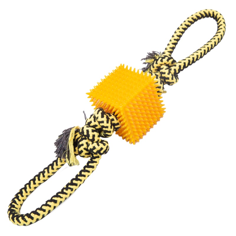 Snugarooz Tug N Cube Dog Toy