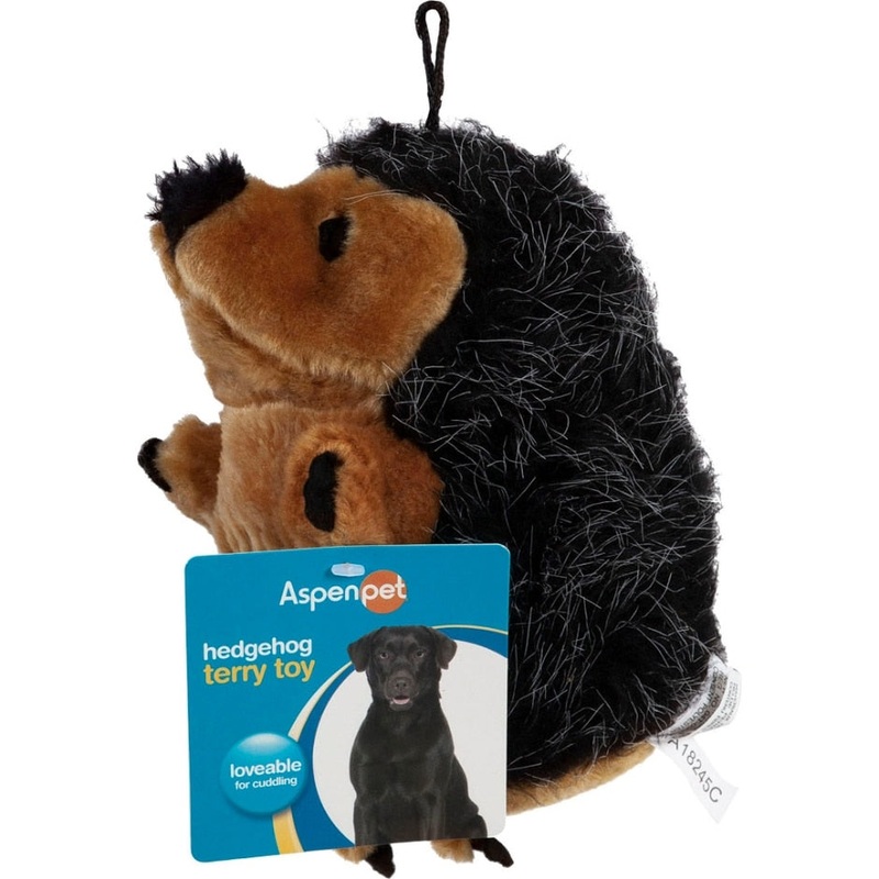 SOFT BITES HEDGEHOG DOG TOY (8 OZ)