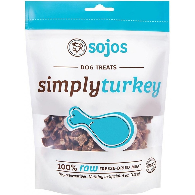 Sojos Simply Turkey Freeze Dried Dog Treats