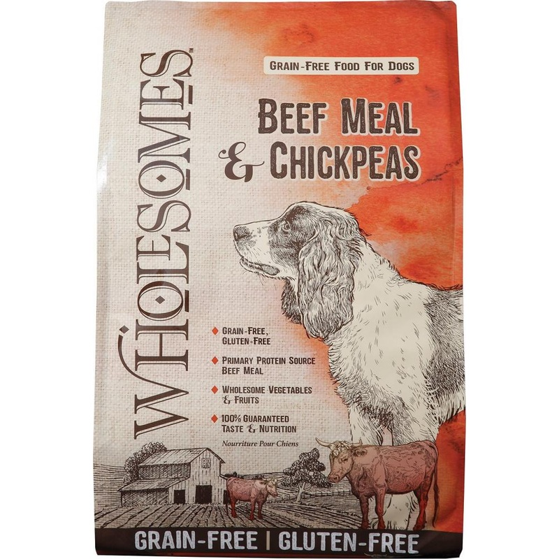 SPORTMiX Wholesomes Grain Free Beef Meal & Chickpeas Recipe Dry Dog Food