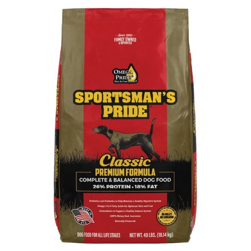 Sportsmans Pride Classic Premium Formula Dog Food 40 lbs
