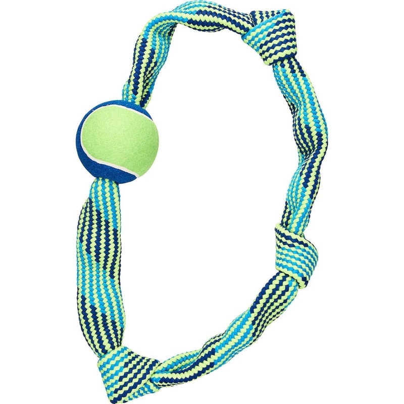 SPOT COLORFUL ROPE KNOT RING (23 IN, ASSORTED)