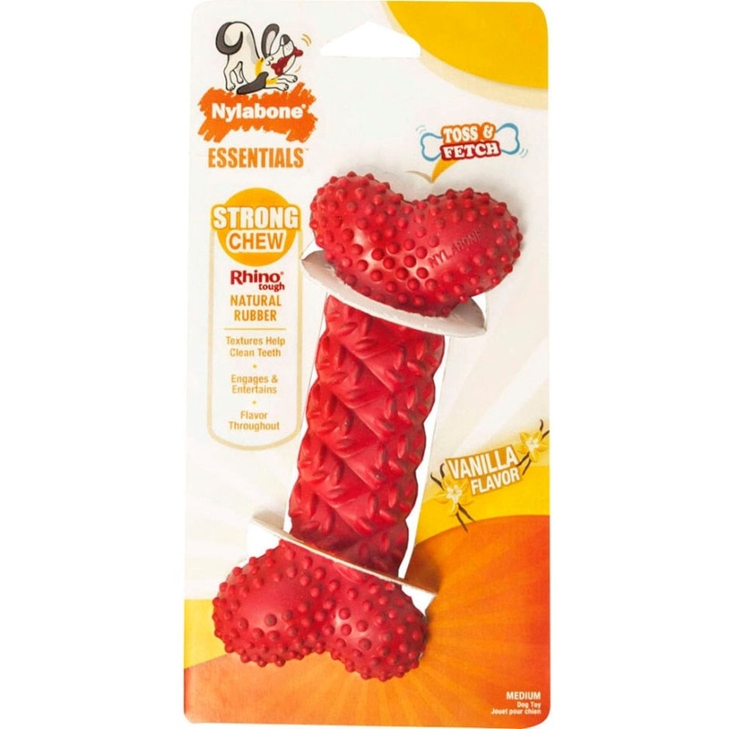 RUBBER BRAIDED BONE (WOLF)