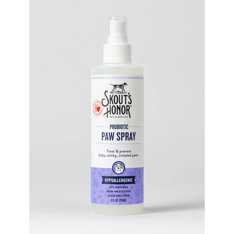 Skout's Honor Probiotic Paw Spray for Dogs (8 oz)