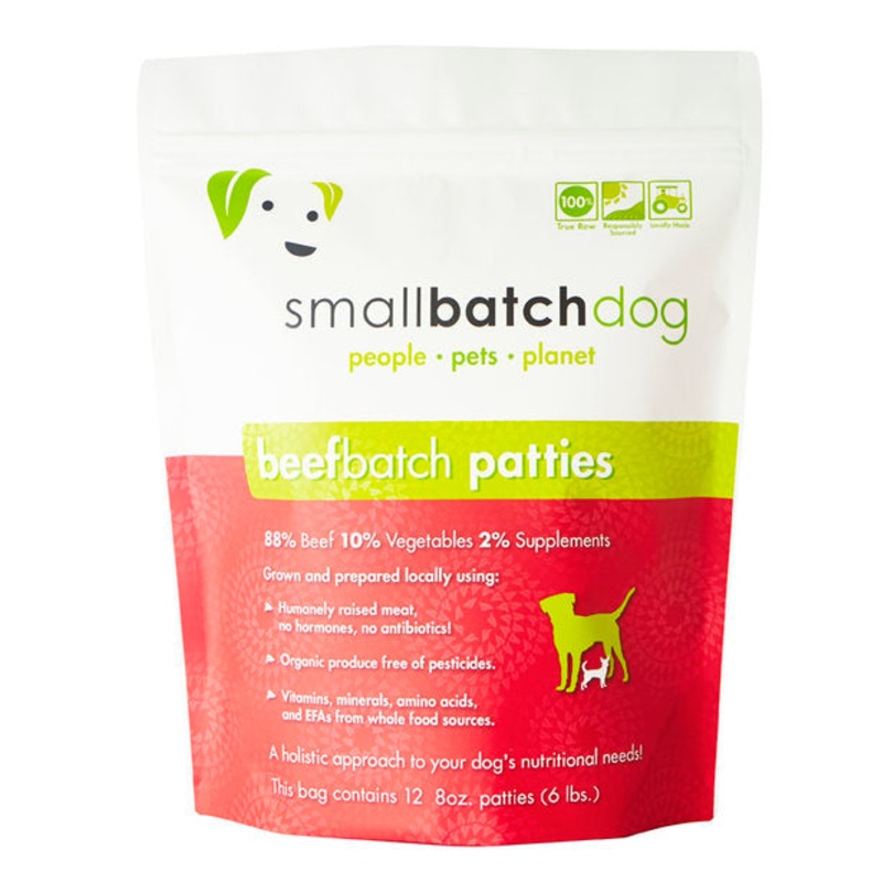 Smallbatch Beefbatch Frozen Dog Food