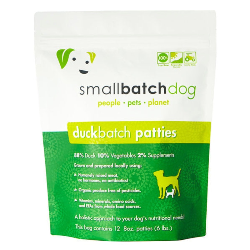 Smallbatch Duckbatch Frozen Dog Food