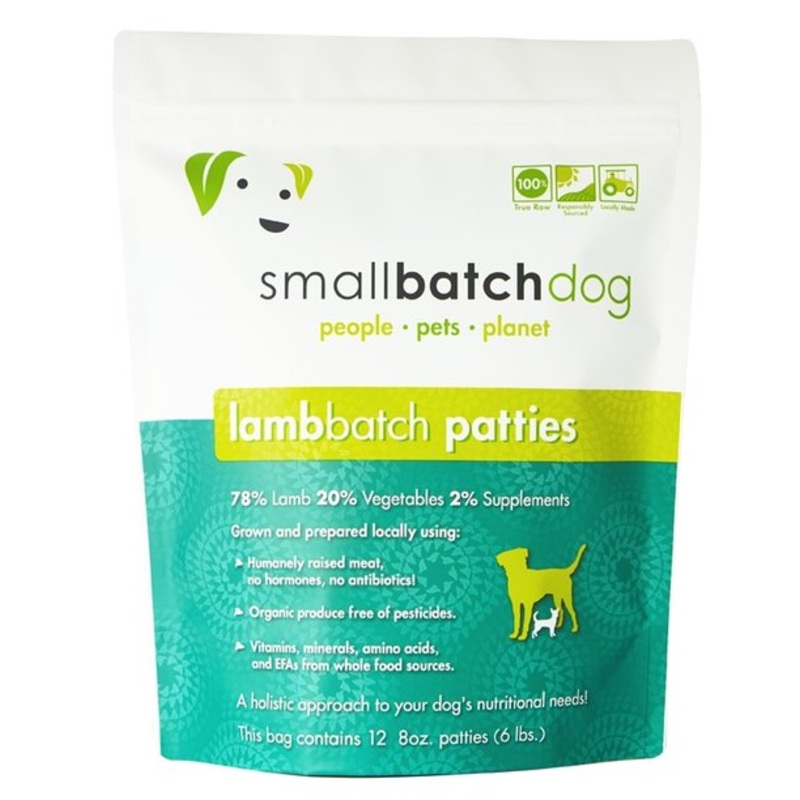 Smallbatch Lambbatch Frozen Dog Food