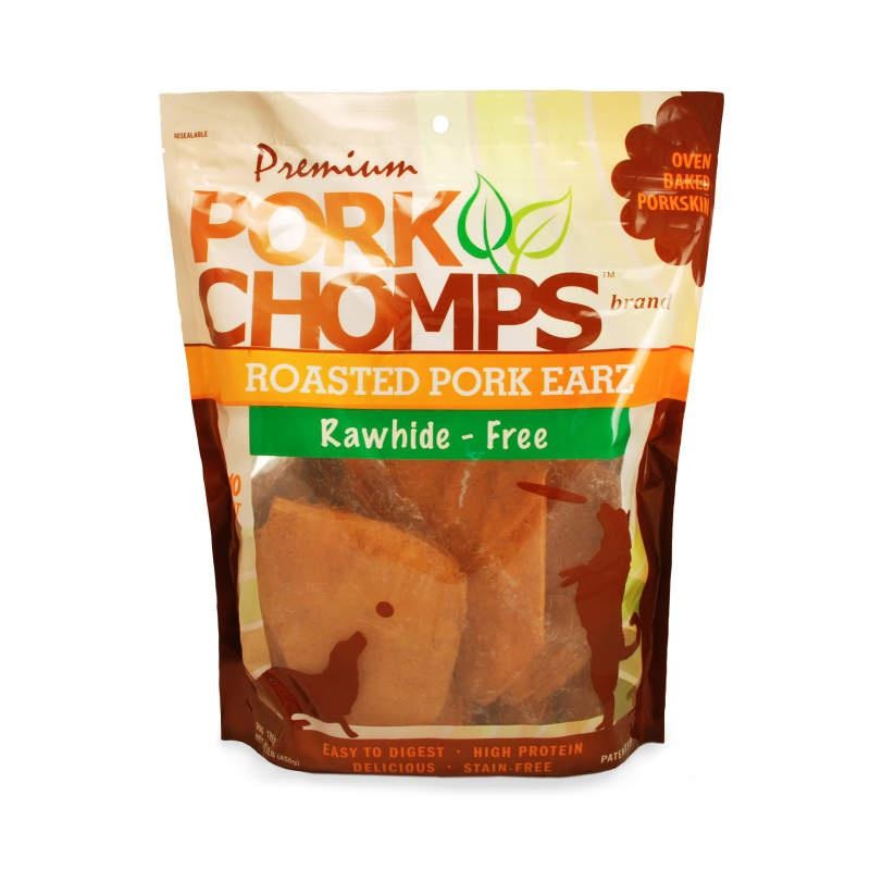 Premium Pork Chomps Premium Roasted Pork Ears Dog Treats