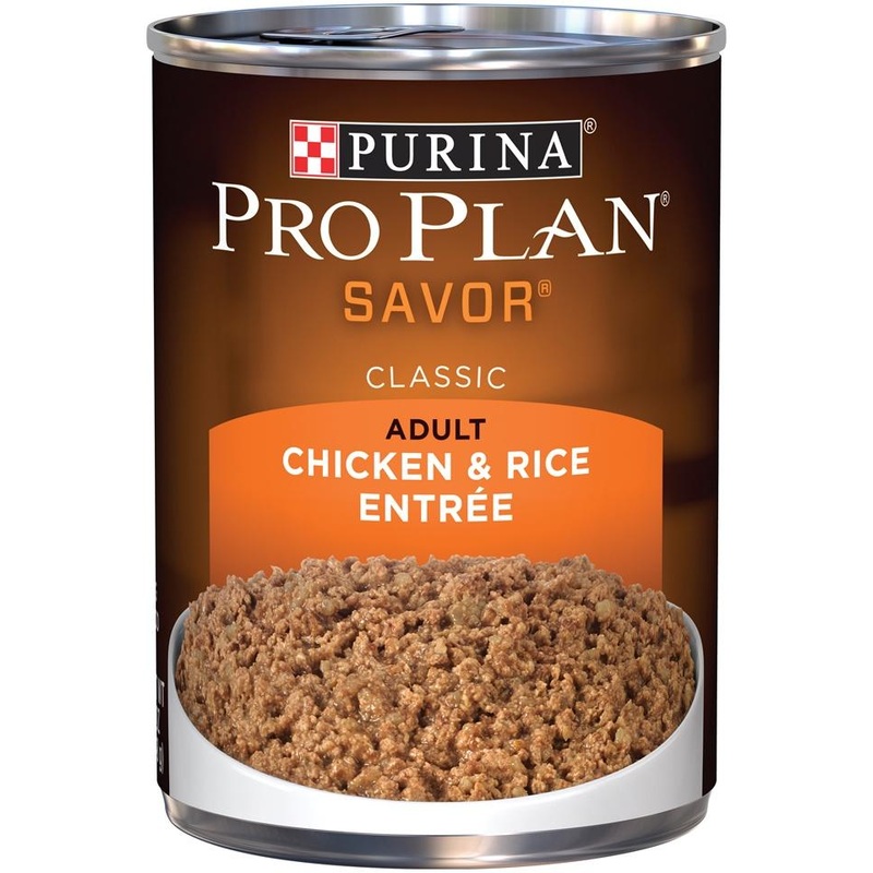 Purina Pro Plan Savor Chicken & Rice Entree Canned Adult Dog Food