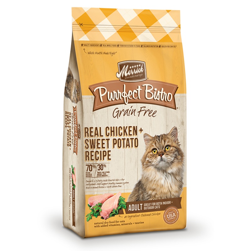 Purrfect Bistro Grain Free Real Chicken + Sweet Potato Recipe