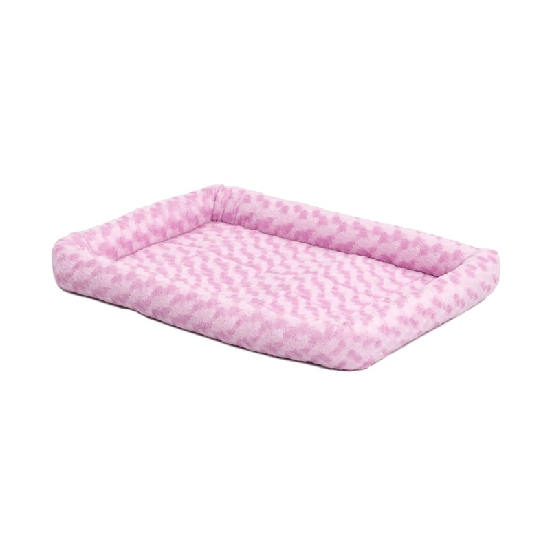 QuietTime Deluxe Pink Bolster Bed