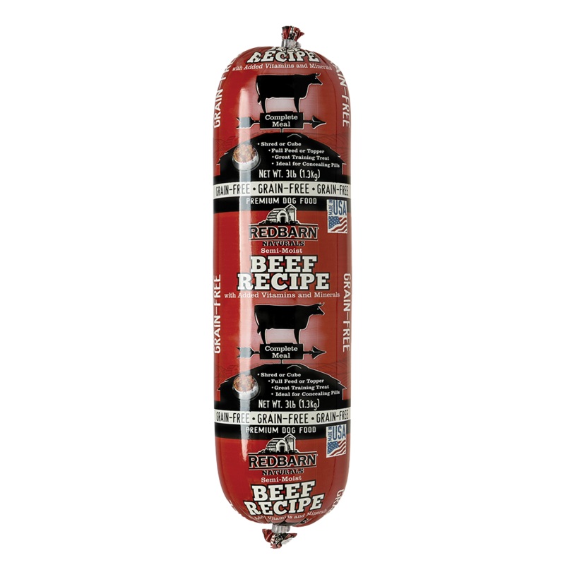 RedBarn Grain Free Beef Roll Dog